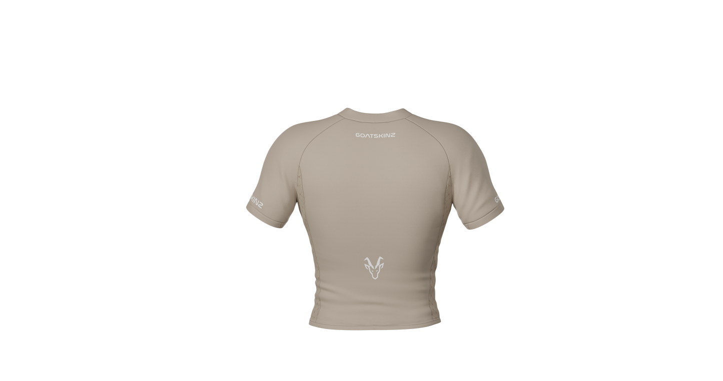 ''NUDE'' RASH GUARD