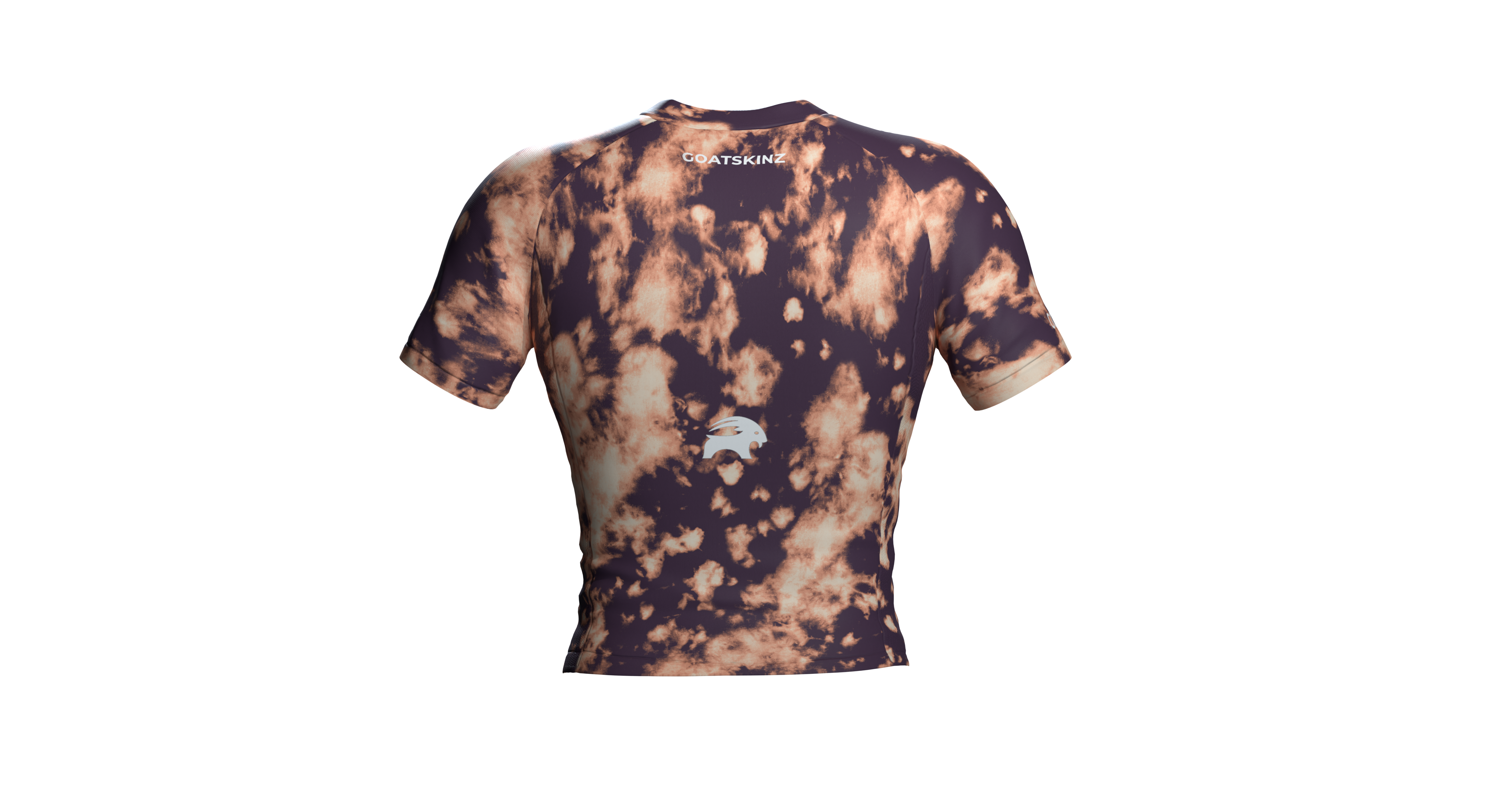 Bleached Tie Dye Apple Tee