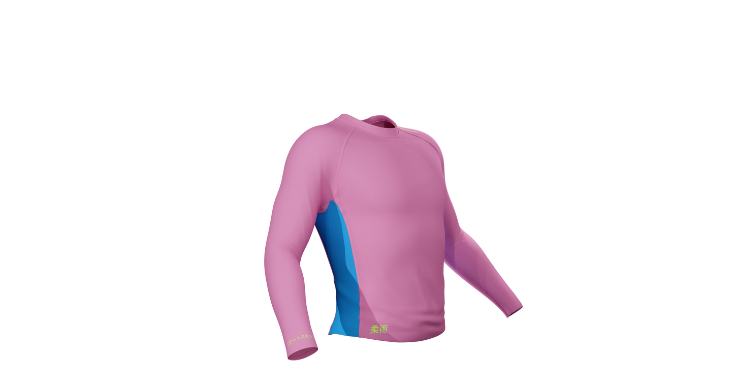 "Bubblegum" Long sleeve Rash Guard