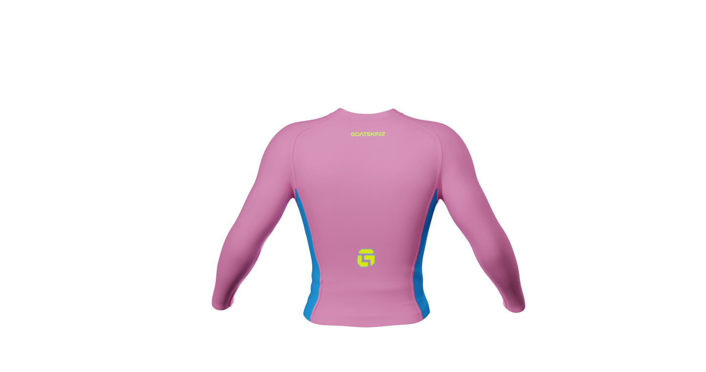 "Bubblegum" Long sleeve Rash Guard