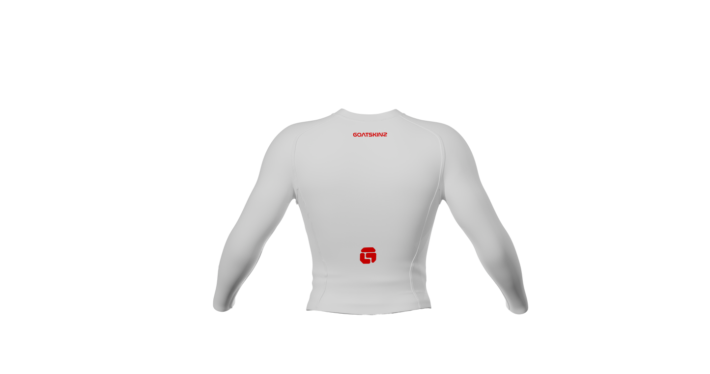 "Snowfire" Long sleeve Rash Guard