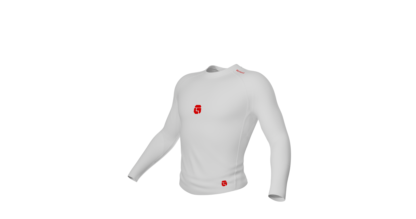 "Snowfire" Long sleeve Rash Guard