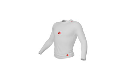 "Snowfire" Long sleeve Rash Guard