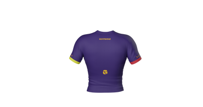 "Purple Lightning" Rash Guard