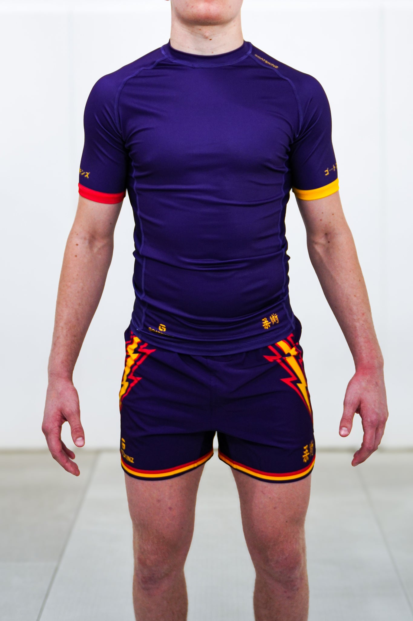 "Purple Lightning" Rash Guard