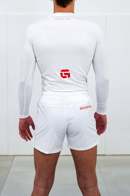"Snowfire" Long sleeve Rash Guard