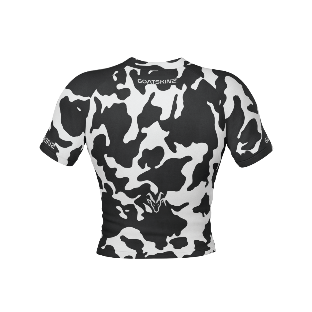 ''Cow-moo-ouflage'' Rash Guard